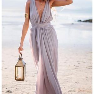 Grey/lilac small dress